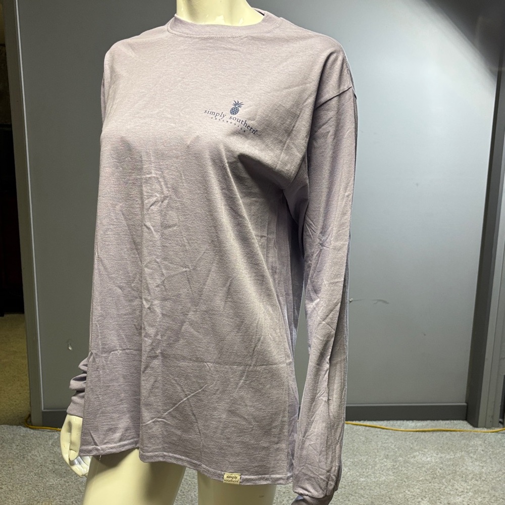 Simply Southern Lavender Long Sleeve Tee